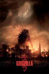 Poster for the movie "Godzilla"